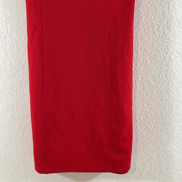 NASTY GAL Bust Out Red Sexy Spaghetti Strap Form Fitting Mini Dress Size 6 NEW - Picture 4 of 12